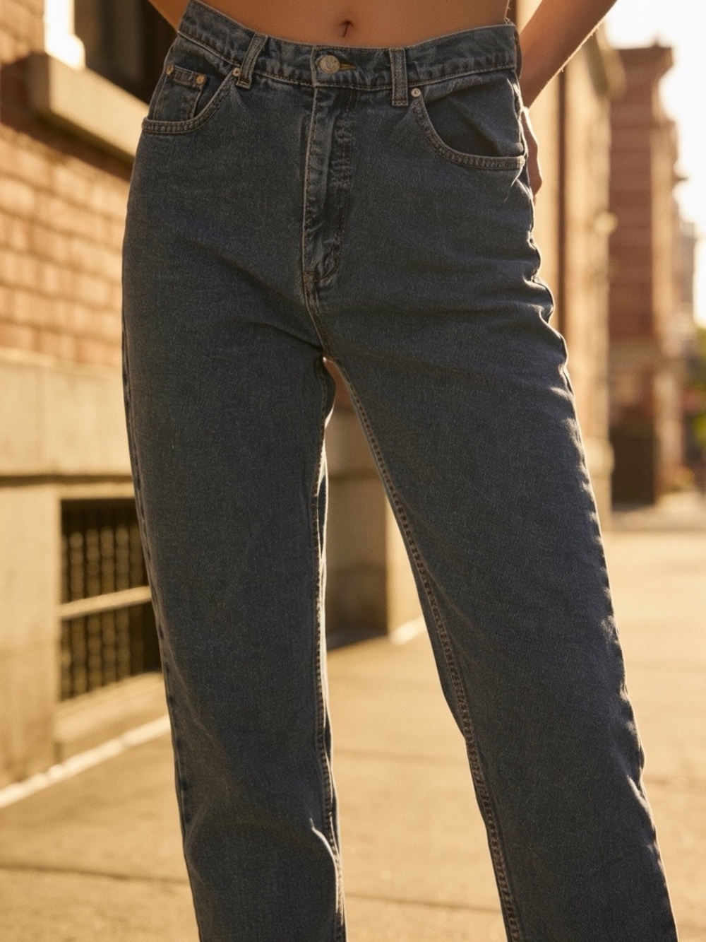 St. John's Bay Classic Fit Relaxed Straight Leg Women’s Jeans